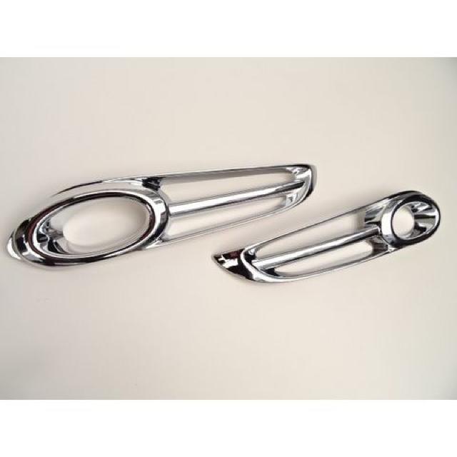 ホンダ ヴェゼル ベゼル VEZEL クロームメッキ フォグランプカバー < 自動車/バイク ホンダ ヴェゼル ベゼル VEZEL クロームメッキ フォグランプカバー < 自動車/バイク