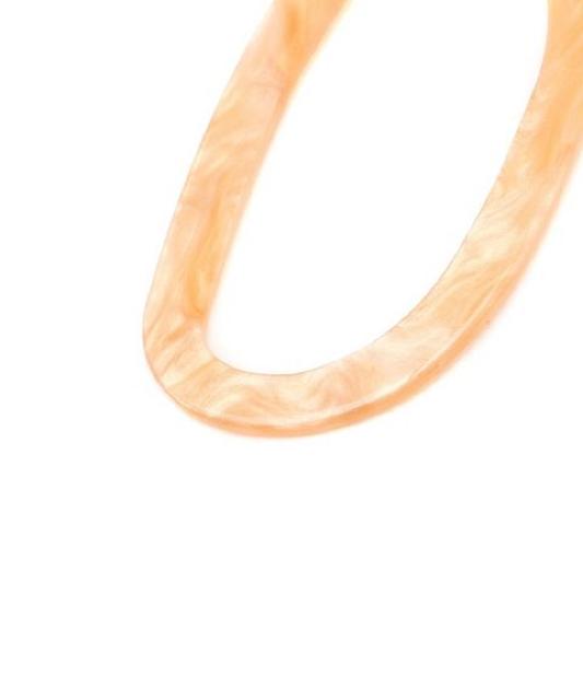 定価4,104円●マーブルUピアス●ピンク【新品】Loungedress < ブランド 定価4,104円●マーブルUピアス●ピンク【新品】Loungedress < ブランドの