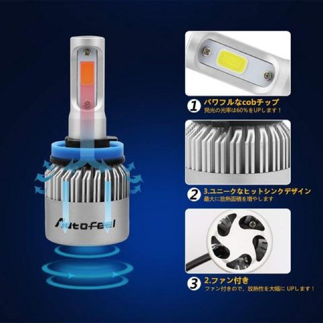 ヘッドライト LED H8/H11兼用 6500K 8000LM < 自動車/バイク ヘッドライト LED H8/H11兼用 6500K 8000LM < 自動車/バイク