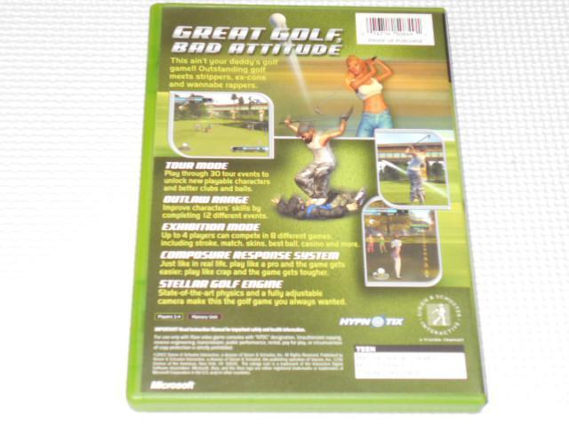 xbox★OUTLAW GOLF 海外版★箱付・説明書付・ソフト付 < ゲーム本体/ソフト  xbox★OUTLAW GOLF 海外版★箱付・説明書付・ソフト付 < ゲーム本体/ソフトの