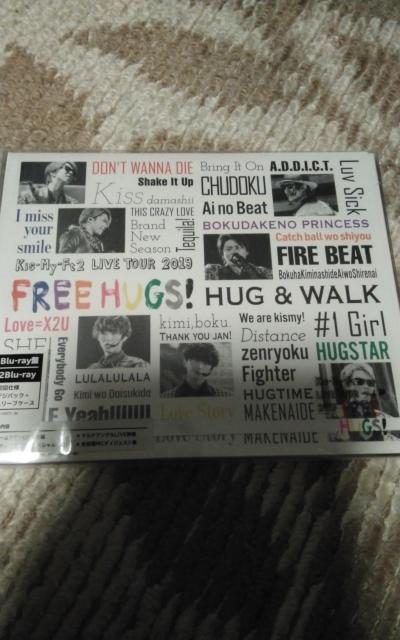 Kis-My-Ft2  LIVE TOUR 2019 FREE HUGS! < CD/DVD/ビデオ  Kis-My-Ft2  LIVE TOUR 2019 FREE HUGS!  < CD/DVD/ビデオの