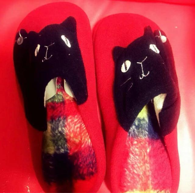あったかスリッパ 猫 < インテリア/ライフ  あったかスリッパ 猫  < インテリア/ライフの