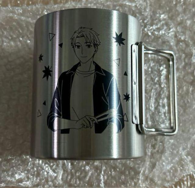 SPY×FAMILY ステンレスマグカップ キャンプ ロイド スパイファミリー マグカップ 折りたたみハンドルステンレスマグ < アニメ/コミック/キャラクター  SPY×FAMILY ステンレスマグカップ キャンプ ロイド スパイファミリー マグカップ 折りたたみハンドルステンレスマグ  < アニメ/コミック/キャラクターの
