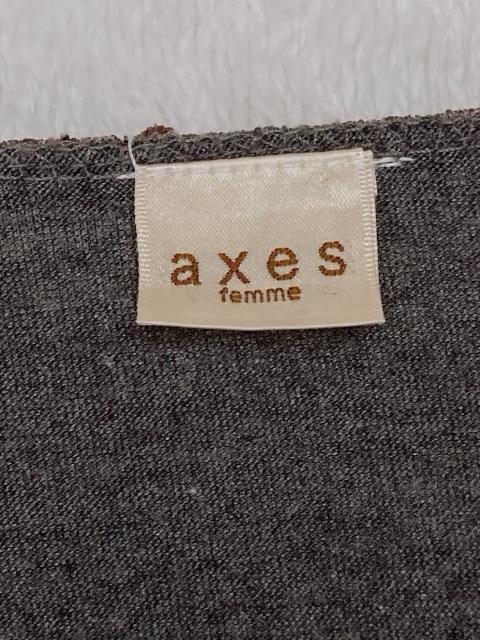 axes femme アクシーズ 長袖 裾袖口 ボア トップス カットソー M N2m < ブランド  axes femme アクシーズ 長袖 裾袖口 ボア トップス カットソー M N2m < ブランドの