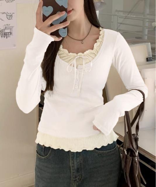 送料無料 新品 フェイクレイヤードカップ付きカットソー < 女性ファッション  送料無料 新品 フェイクレイヤードカップ付きカットソー < 女性ファッションの