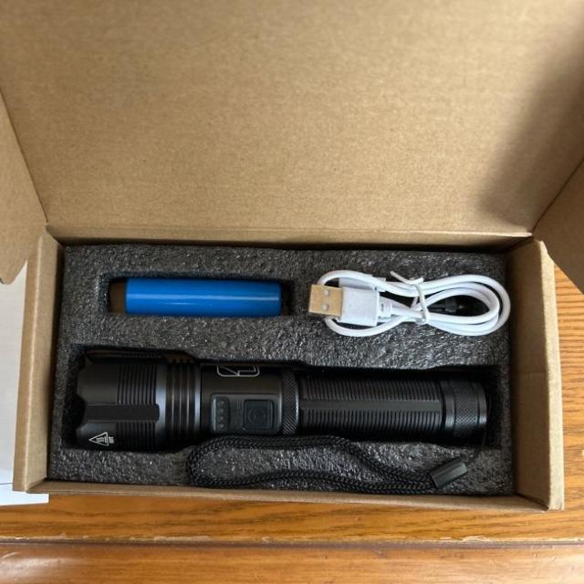 *5000ルーメン★ LED 懐中電灯 USB充電 防水 IPX6 高輝度 < レジャー/スポーツ  *5000ルーメン★ LED 懐中電灯 USB充電 防水 IPX6 高輝度 < レジャー/スポーツの