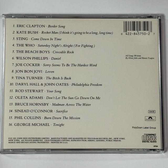 Two Rooms: Celebrating the Songs of Elton John & Bernie Taupin < CD/DVD/ビデオ Two Rooms: Celebrating the Songs of Elton John & Bernie Taupin < CD/DVD/ビデオの