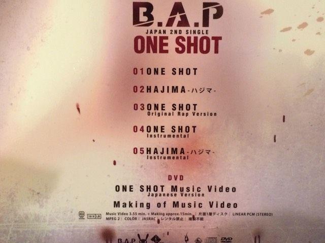 !A!B.A.P/ONE SHOT/CD{DVDi!  ^gObY 