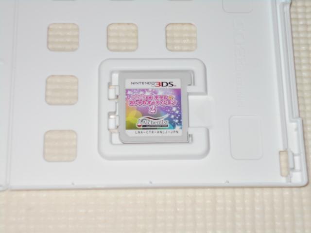 3DS★モデル☆おしゃれオーディション2 nicola監修 ケース付 < ゲーム本体/ソフト  3DS★モデル☆おしゃれオーディション2 nicola監修 ケース付  < ゲーム本体/ソフトの