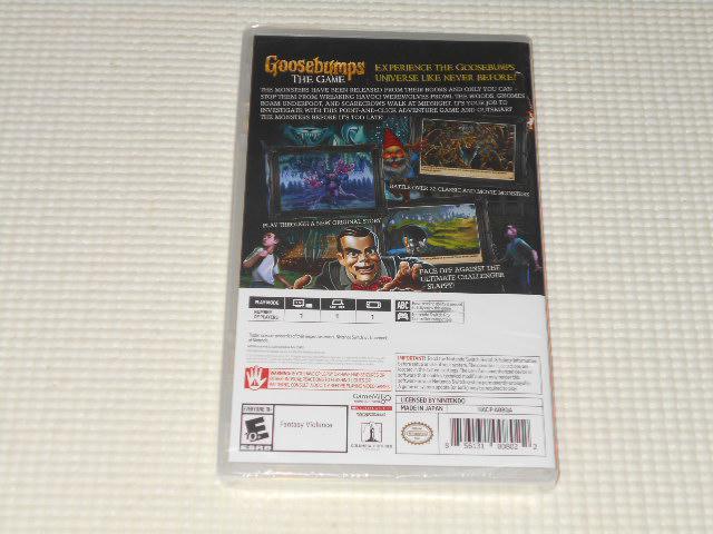 SWITCH★GOOSEBUMPS THE GAME 海外版(国内本体動作可能) < ゲーム本体/ソフト  SWITCH★GOOSEBUMPS THE GAME 海外版(国内本体動作可能) < ゲーム本体/ソフトの