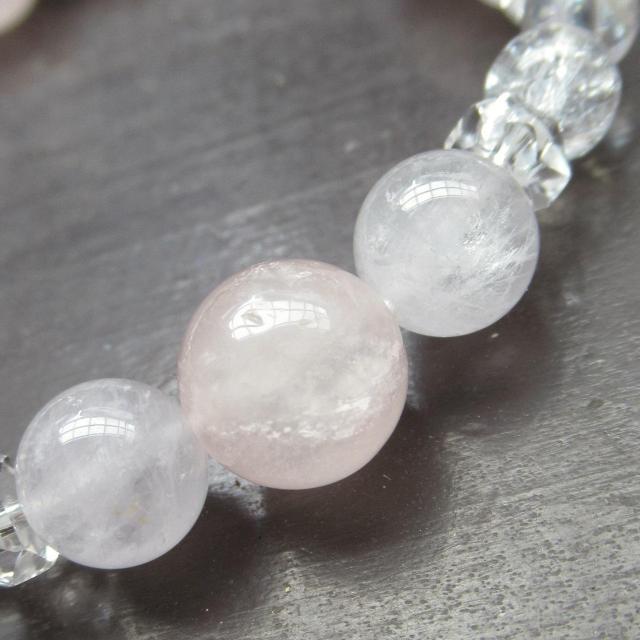 ローズクォーツxラベンダーアメジストxアクアオーラブレスレット 天然石 パワーストーン < 女性アクセサリー/時計 ローズクォーツxラベンダーアメジストxアクアオーラブレスレット 天然石 パワーストーン < 女性アクセサリー/時計の