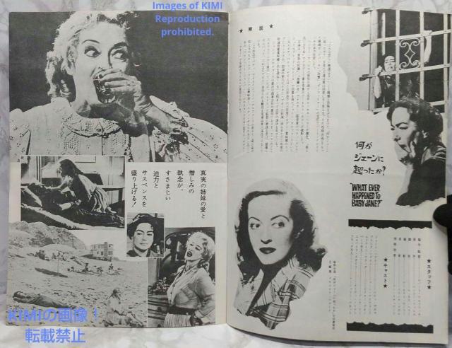 レア 映画パンフ 何がジェーンに起こったか? What Ever H 1962年 < 本/雑誌  レア 映画パンフ 何がジェーンに起こったか? What Ever H 1962年 < 本/雑誌の