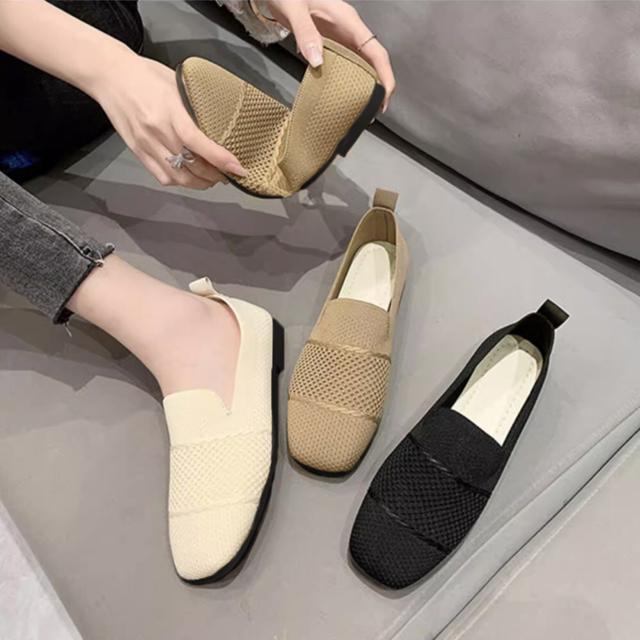 送料無料 新品 ローファーメッシュパンプス 韓国シューズ < 女性ファッション  送料無料 新品 ローファーメッシュパンプス 韓国シューズ < 女性ファッションの