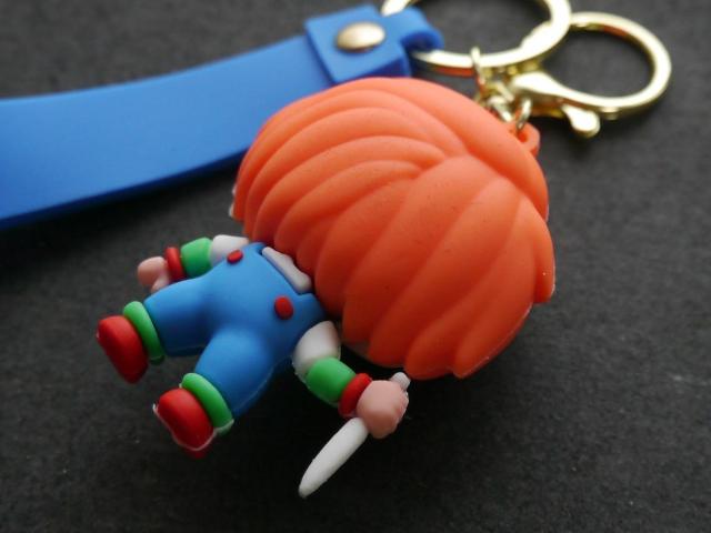 新品 チャイルド・プレイ チャッキー フィギュアマスコット キーホルダー バッグチャーム < ホビー  新品 チャイルド・プレイ チャッキー フィギュアマスコット キーホルダー バッグチャーム < ホビーの