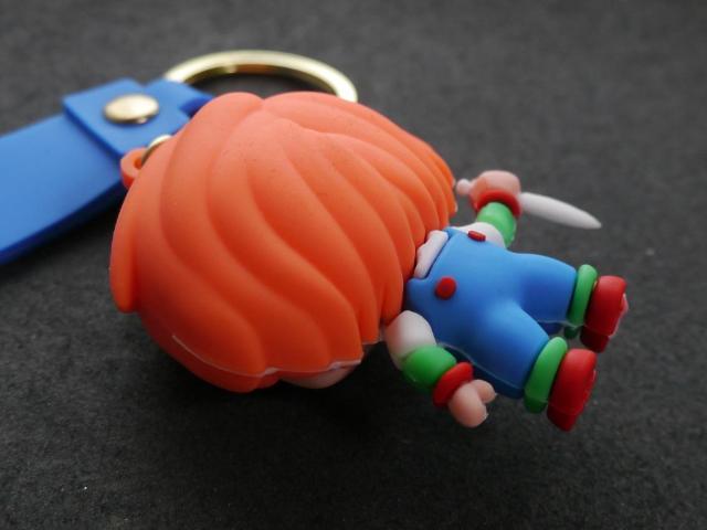 新品 チャイルド・プレイ チャッキー フィギュアマスコット キーホルダー バッグチャーム < ホビー  新品 チャイルド・プレイ チャッキー フィギュアマスコット キーホルダー バッグチャーム < ホビーの