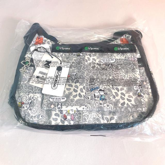 ★新品★LeSportsac レスポートサック スヌーピ SNOOPY ピーナッツバンダナパッチ ショルダーバッグ ポーチ セット < 女性ファッション  ★新品★LeSportsac レスポートサック スヌーピ SNOOPY ピーナッツバンダナパッチ ショルダーバッグ ポーチ セット < 女性ファッションの