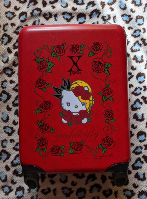 ヨシキティ yoshikittyサンリオ当りくじ1等賞 キャリーケース薔薇 スーツケース 赤 トランク  キティ  新品未使用 < アニメ/コミック/キャラクター  ヨシキティ yoshikittyサンリオ当りくじ1等賞 キャリーケース薔薇 スーツケース 赤 トランク  キティ  新品未使用  < アニメ/コミック/キャラクターの