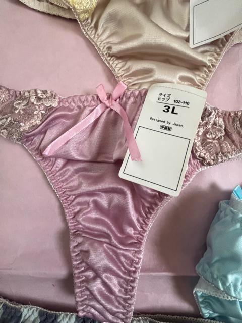 3Lサイズ!5枚セット!光沢ツルツル素材!シフォン使いあり!高貴品格!色とりどり!エレガント!Tバックショーツ!No.可憐 < 女性ファッション  3Lサイズ!5枚セット!光沢ツルツル素材!シフォン使いあり!高貴品格!色とりどり!エレガント!Tバックショーツ!No.可憐 < 女性ファッションの