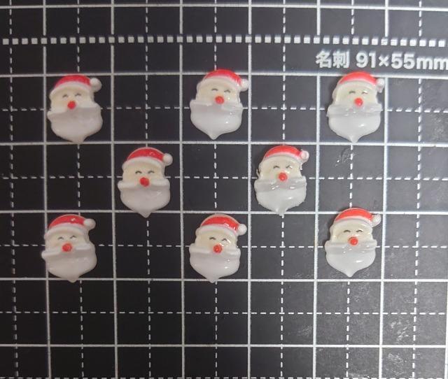 ★ハンドメイド素材★ミニサンタさん8個・クリスマス < 香水/コスメ/ネイル  ★ハンドメイド素材★ミニサンタさん8個・クリスマス < 香水/コスメ/ネイルの