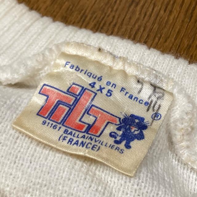 激レア 70'ヴィンテージ フランス製 TILT ティルト アクリルセーター size4×5 < 女性ファッション 激レア 70'ヴィンテージ フランス製 TILT ティルト アクリルセーター size4×5 < 女性ファッションの