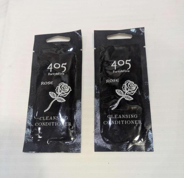 405 フォーティー&ファイブ ローズ クレンジングコンディショナー 20ml x 2個 トライアルセット < インテリア/ライフ 405 フォーティー&ファイブ ローズ クレンジングコンディショナー 20ml x 2個 トライアルセット < インテリア/ライフの