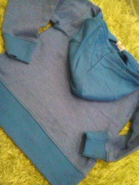 ●パーカー● 杢ブルー 110 新品 < キッズ/ベビー ●パーカー● 杢ブルー 110 新品 < キッズ/ベビーの