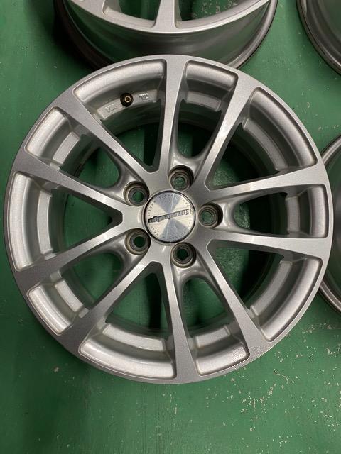 1082754)激安美品14インチアルミホイ-ル4本セット阿部商会6J+40送料無料 < 自動車/バイク 1082754)激安美品14インチアルミホイ-ル4本セット阿部商会6J+40送料無料 < 自動車/バイク