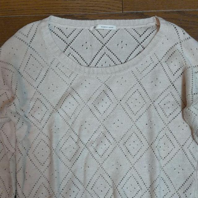 MAJESTIC LEGON ニットセーター 秋色 < 女性ファッション  MAJESTIC LEGON ニットセーター 秋色 < 女性ファッションの
