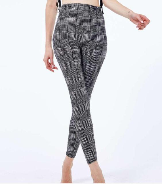 送料無料 レディース グレンチェック レギンスパンツ トラッド レギパン レギンス < 女性ファッション  送料無料 レディース グレンチェック レギンスパンツ トラッド レギパン レギンス < 女性ファッションの
