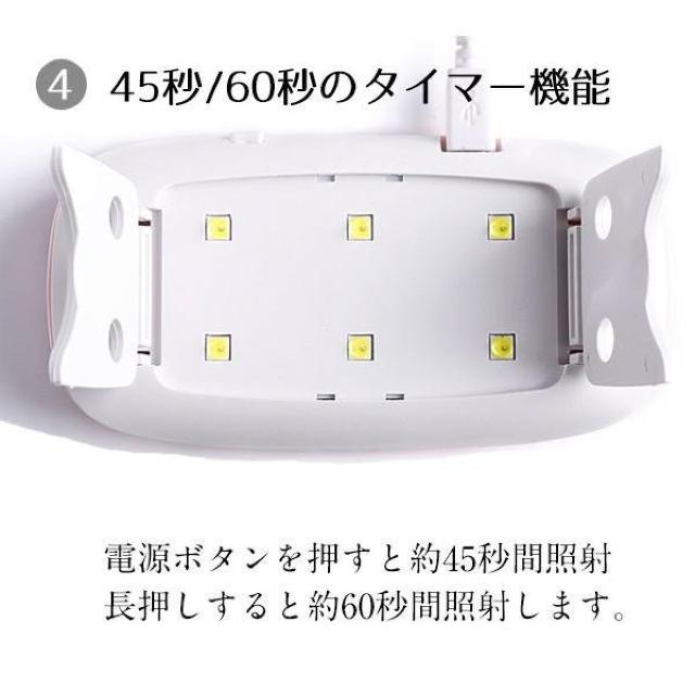 送込#新品#SUN mini コンパクト ジェルネイル LED/UVライト 6W ホワイト SUN ミニ < 香水/コスメ/ネイル  送込#新品#SUN mini コンパクト ジェルネイル LED/UVライト 6W ホワイト SUN ミニ < 香水/コスメ/ネイルの