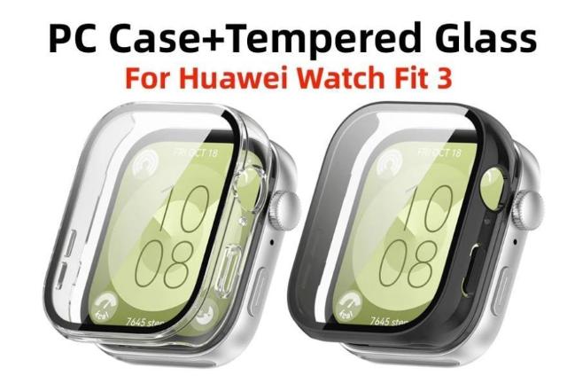 Huawei Watch Fit3 ファーウェイ フィット3 ガラス 保護 ケース クリア カバー ハードケース < 家電/AV Huawei Watch Fit3 ファーウェイ フィット3 ガラス 保護 ケース クリア カバー ハードケース < 家電/AVの