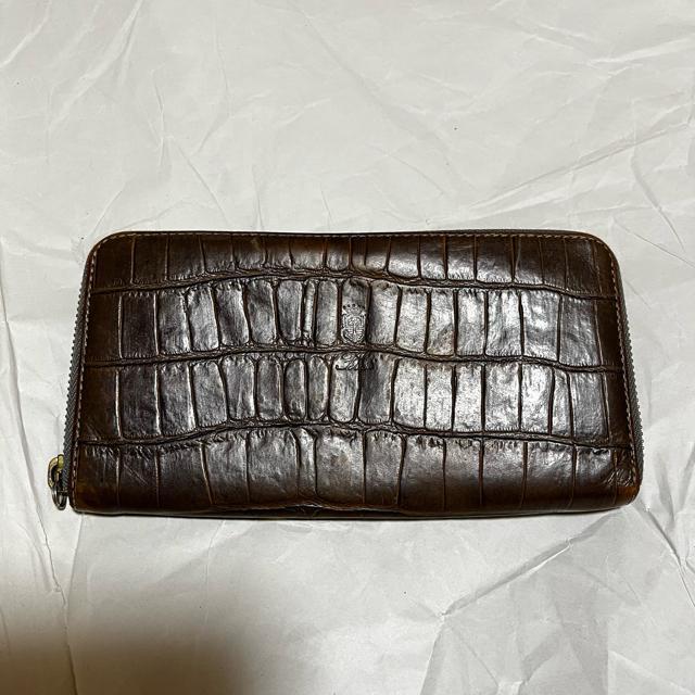 【Felisi / フェリージ】125 クロコ型押し ラウンドジップ 長財布 茶 レザー < 男性ファッション 【Felisi / フェリージ】125 クロコ型押し ラウンドジップ 長財布 茶 レザー < 男性ファッションの