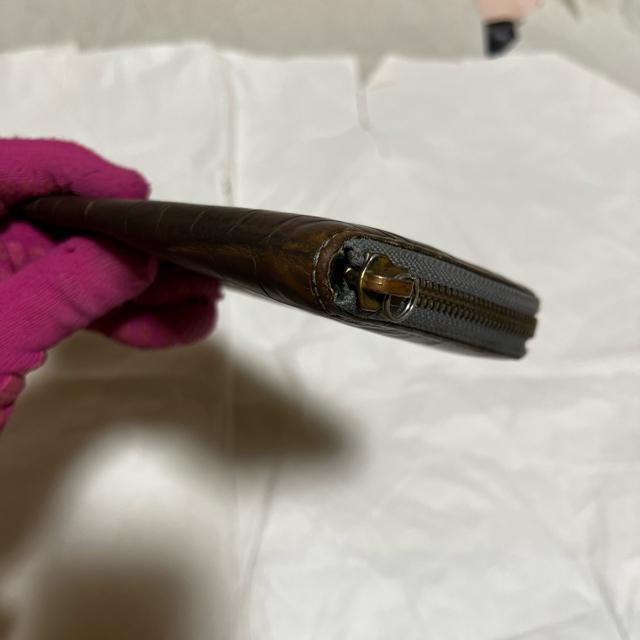 【Felisi / フェリージ】125 クロコ型押し ラウンドジップ 長財布 茶 レザー < 男性ファッション 【Felisi / フェリージ】125 クロコ型押し ラウンドジップ 長財布 茶 レザー < 男性ファッションの