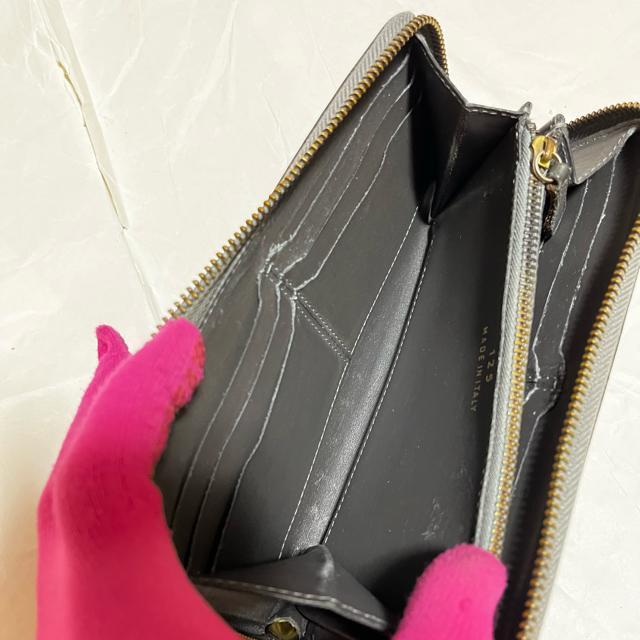 【Felisi / フェリージ】125 クロコ型押し ラウンドジップ 長財布 茶 レザー < 男性ファッション 【Felisi / フェリージ】125 クロコ型押し ラウンドジップ 長財布 茶 レザー < 男性ファッションの