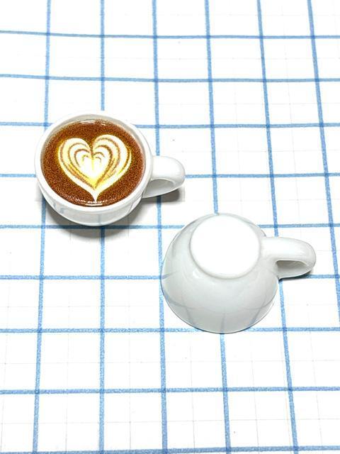 1077 白色 カフェラテ 1個 コーヒーカップ 樹脂パーツ アクセサリーチャーム ミニチュア ラテアート < ペット/手芸/園芸 1077 白色 カフェラテ 1個 コーヒーカップ 樹脂パーツ アクセサリーチャーム ミニチュア ラテアート < ペット/手芸/園芸の