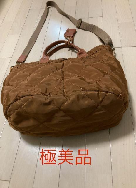 特価toleur×RayBEAMS キルティング ショルダー ハンドバックトートバッグ 鞄ブラウン高級本革レザー重宝2WAY大容量 < 女性ファッション 特価toleur×RayBEAMS キルティング ショルダー ハンドバックトートバッグ 鞄ブラウン高級本革レザー重宝2WAY大容量 < 女性ファッションの