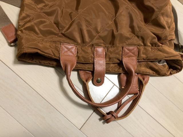 特価toleur×RayBEAMS キルティング ショルダー ハンドバックトートバッグ 鞄ブラウン高級本革レザー重宝2WAY大容量 < 女性ファッション 特価toleur×RayBEAMS キルティング ショルダー ハンドバックトートバッグ 鞄ブラウン高級本革レザー重宝2WAY大容量 < 女性ファッションの