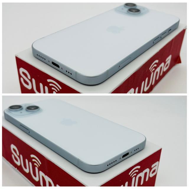 A 90% iPhone 15 256 GB SIM�t���[ �u���[ �{�� �� �Ɠd/AV�� 