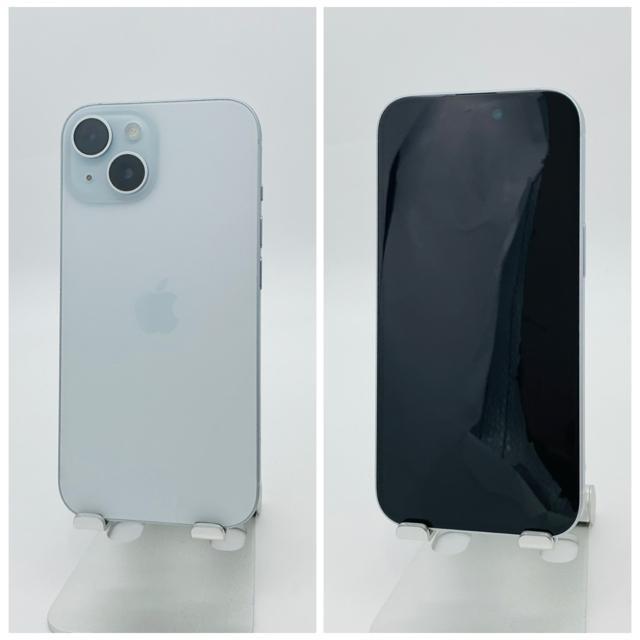 A 90% iPhone 15 256 GB SIM�t���[ �u���[ �{�� �� �Ɠd/AV�� 