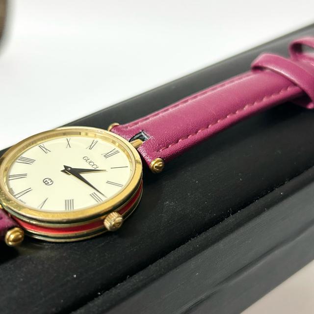 GUCCI �O�b�` �r���v �N�H�[�c �V�F���[ ���[�}�� �����Y ���f�B�[�X ����m�F�ς� �� �u�����h�� 