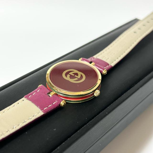 GUCCI �O�b�` �r���v �N�H�[�c �V�F���[ ���[�}�� �����Y ���f�B�[�X ����m�F�ς� �� �u�����h�� 