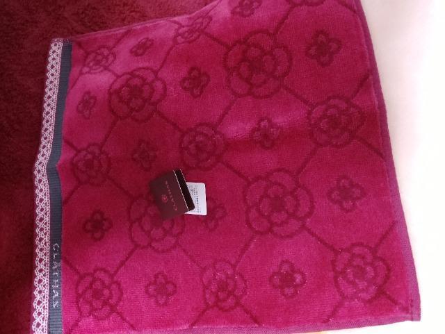 新品 CLATHAS クレイサス タオル ハンカチ ボルドー < ブランド 新品 CLATHAS クレイサス タオル ハンカチ ボルドー < ブランドの