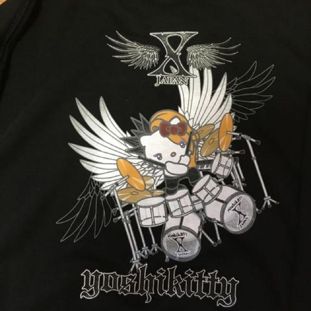 YOSHIKI×キティコラボキャラクター柄トレーナー。LL羽根 < タレントグッズ YOSHIKI×キティコラボキャラクター柄トレーナー。LL羽根 < タレントグッズの