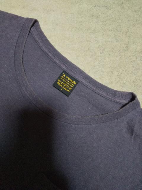 A Vontade アボンタージ ポケット 半袖Tシャツ Sサイズ ユーズド加工 チャコールグレー < 男性ファッション  A Vontade アボンタージ ポケット 半袖Tシャツ Sサイズ ユーズド加工 チャコールグレー < 男性ファッションの
