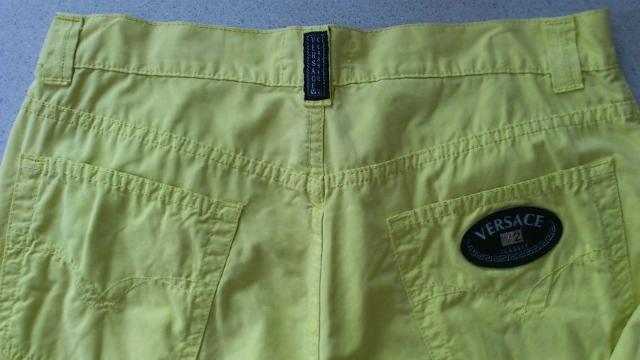 美品!激安92%オフ、ヴェルサーチ、チノパン(黄緑、イタリア、33) < 男性ファッション  美品!激安92%オフ、ヴェルサーチ、チノパン(黄緑、イタリア、33) < 男性ファッションの