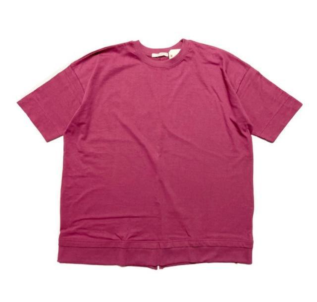 グリーンパークスchocolraffine◎裾リブBIGプルオーバー◎バックスリットTシャツ(F)ピンク新品 < ブランド グリーンパークスchocolraffine◎裾リブBIGプルオーバー◎バックスリットTシャツ(F)ピンク新品 < ブランドの