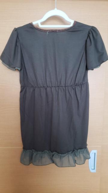 ☆新品同様☆オリーブ色半袖チュニック☆38M < 女性ファッション  ☆新品同様☆オリーブ色半袖チュニック☆38M < 女性ファッションの