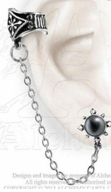 Alchemy Gothic: Chaosium cuff stud 混沌魔術 < 女性アクセサリー/時計  Alchemy Gothic: Chaosium cuff stud 混沌魔術 < 女性アクセサリー/時計の