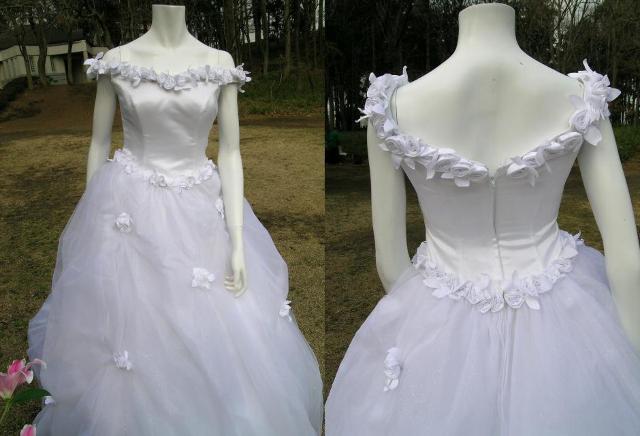 ★【新品】★#153★ロングウェディングドレス★送料込み★お値段ご相談可★ < 女性ファッション  ★【新品】★#153★ロングウェディングドレス★送料込み★お値段ご相談可★ < 女性ファッションの