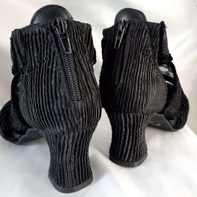 込み★オシャレ!!レース使用!太ヒール!サンダル/ミュール★S★ < 女性ファッション 込み★オシャレ!!レース使用!太ヒール!サンダル/ミュール★S★ < 女性ファッションの